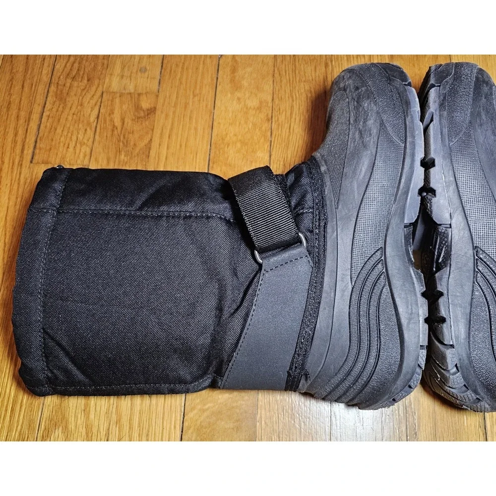 Kamik Rocket Waterproof Winter Lined Snow Boots Black Boys Youth Size 5